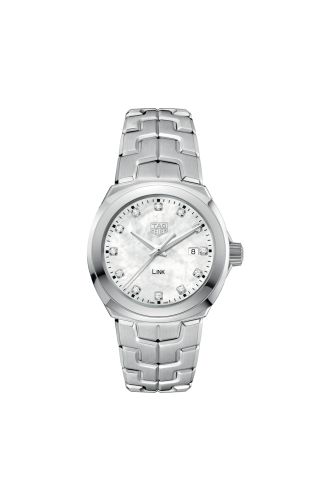 TAG Heuer Link Quartz 32mm Stainless Steel / MOP - Diamond